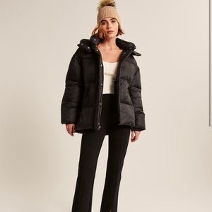 NEW oversized puffer Abercrombie and fitch